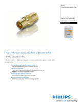 Philips SWV3030W/10 Product Datasheet