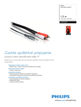 Philips SWA2527/10 Product Datasheet