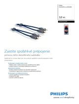 Philips SWA7523W/10 Product Datasheet