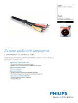Philips SWA2542W/10 Product Datasheet