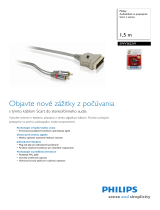 Philips SWV3622W/10 Product Datasheet