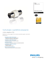 Philips SWV2557/10 Product Datasheet