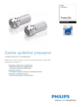 Philips SWV2197W/10 Product Datasheet