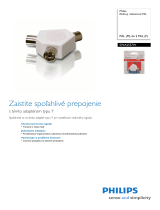 Philips SWA2557W/10 Product Datasheet