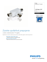 Philips SWV2023W/10 Product Datasheet