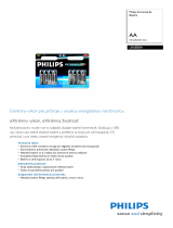 Philips LR6EB8A/10 Product Datasheet