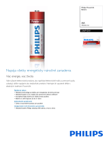 Philips LR6P12W/00 Product Datasheet