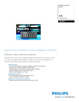 Philips LR6EB8X/10 Product Datasheet