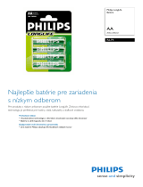 Philips R6-P4/01B Product Datasheet
