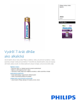 Philips FR03LB2A/10 Product Datasheet