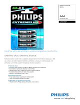 Philips LR03EB8A/10 Product Datasheet