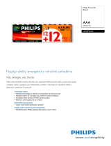 Philips LR03PS24C/10 Product Datasheet