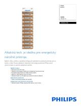 Philips LR03AL10S/10 Product Datasheet