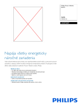 Philips LR03P20BP/10 Product Datasheet