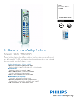 Philips SRU5020/87 Product Datasheet