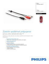 Philips SWA2527W/10 Product Datasheet