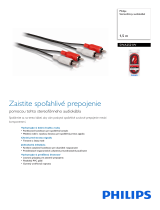 Philips SWA2521W/10 Product Datasheet