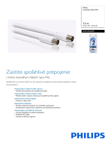 Philips SWV2516W/10 Product Datasheet