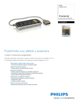 Philips SWS3685W/10 Product Datasheet