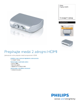 Philips SWS3412W/10 Product Datasheet