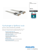 Philips SWA3103S/10 Product Datasheet