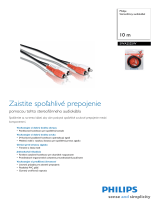 Philips SWA2525W/10 Product Datasheet