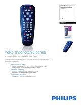 Philips SRP2002/10 Product Datasheet