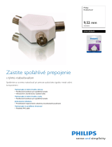 Philips SWV2556H/10 Product Datasheet