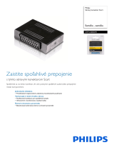 Philips SWV2050W/10 Product Datasheet