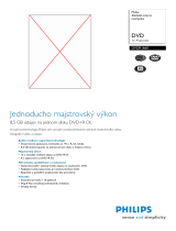 Philips DVDR1660/00M Product Datasheet