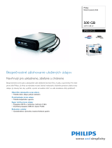 Philips SPD5121CC/10 Product Datasheet