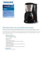 Philips HD7566/20 Product Datasheet