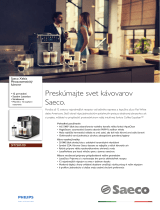 Saeco SM7581/00 Product Datasheet