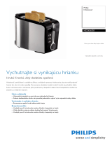 Philips HD2626/20 Product Datasheet