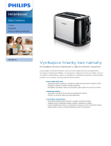 Philips HD2586/20 Product Datasheet