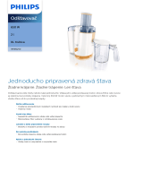Philips HR1858/00 Product Datasheet