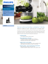 Philips HR1887/80 Product Datasheet