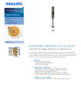 Philips HR1379/00 Product Datasheet