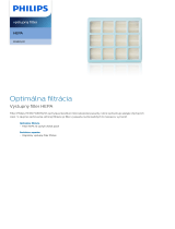 Philips FC8070/01 Product Datasheet