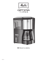 Melitta Optima® Timer Návod na používanie