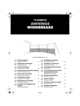 Dometic Pro Windbreak 3 Panel Návod na inštaláciu