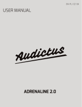 AUDICTUS ADRENALINE 2.0 Používateľská príručka