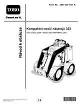 Toro Dingo 323 Používateľská príručka