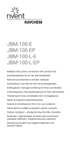 Raychem JBM-100-E, JBM-100-EP, JBM-100-L-E, JBM-100-L-EP Návod na inštaláciu