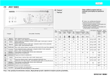 Ignis AWV 1000/2 Program Chart