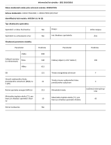 Whirlpool W55ZM 111 W Product Information Sheet