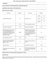 Whirlpool WFF 4O33 DLTG X @ Product Information Sheet
