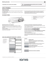 Ignis ARL 12VS1 Daily Reference Guide