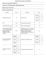 Whirlpool FFL 6238 W EE Product Information Sheet