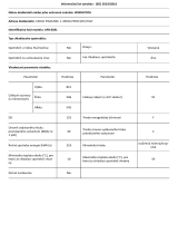 Whirlpool AFB 8281 Product Information Sheet